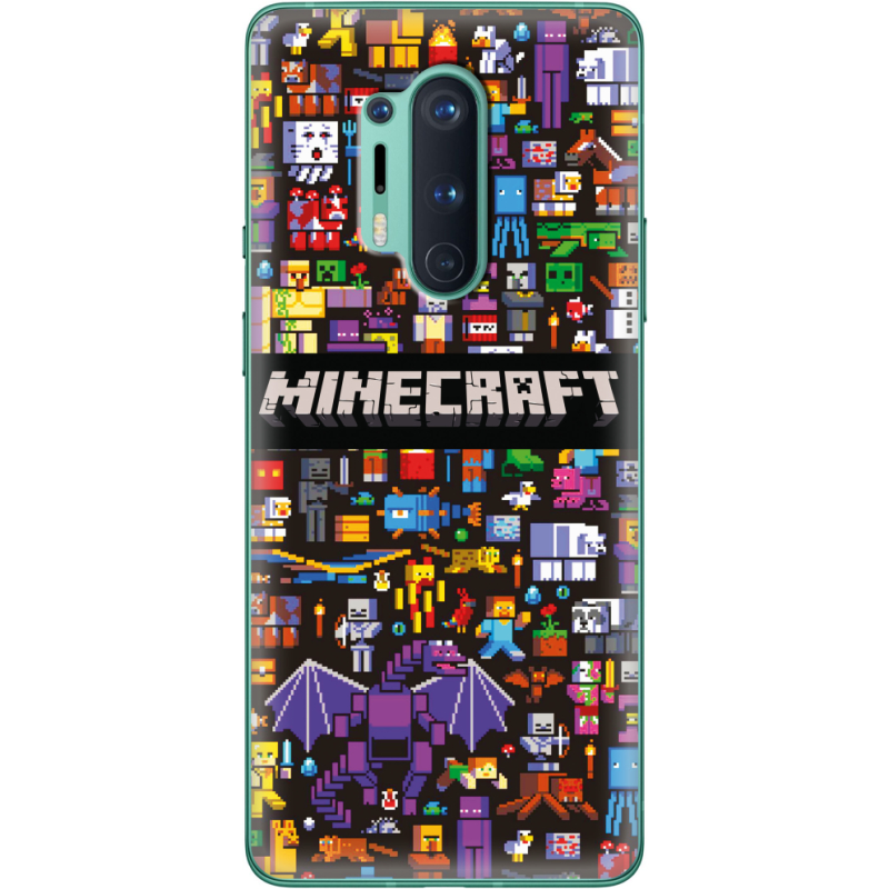Чехол BoxFace OnePlus 8 Pro Minecraft Mobbery