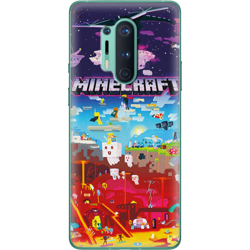 Чехол BoxFace OnePlus 8 Pro Minecraft World Beyond