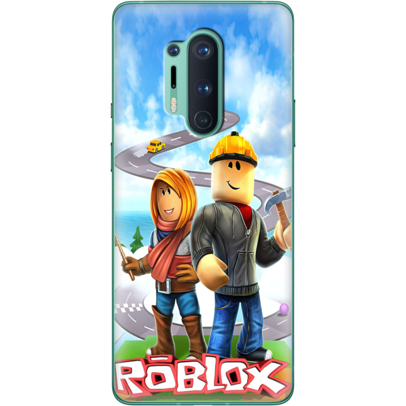 Чехол BoxFace OnePlus 8 Pro Roblox Білдерман