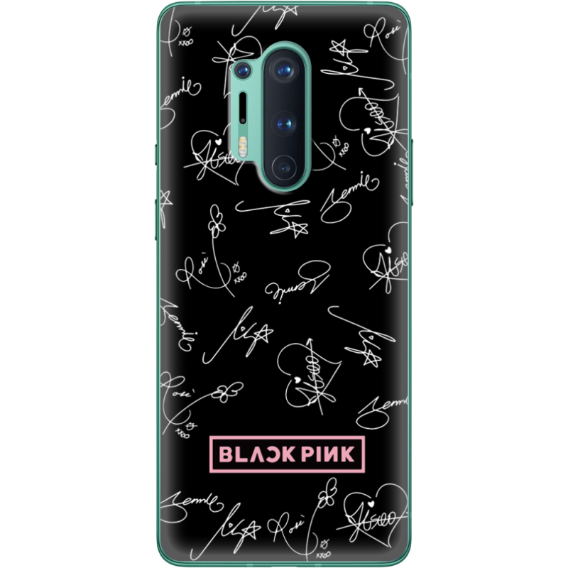 Чехол BoxFace OnePlus 8 Pro Blackpink автограф