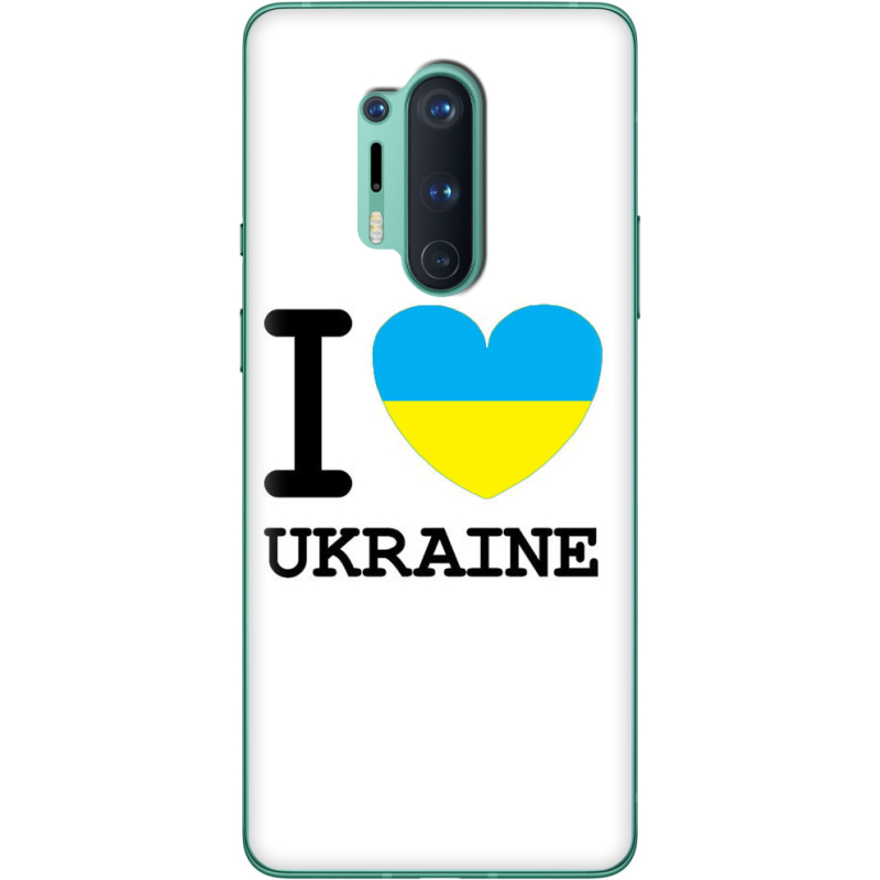 Чехол BoxFace OnePlus 8 Pro I love Ukraine