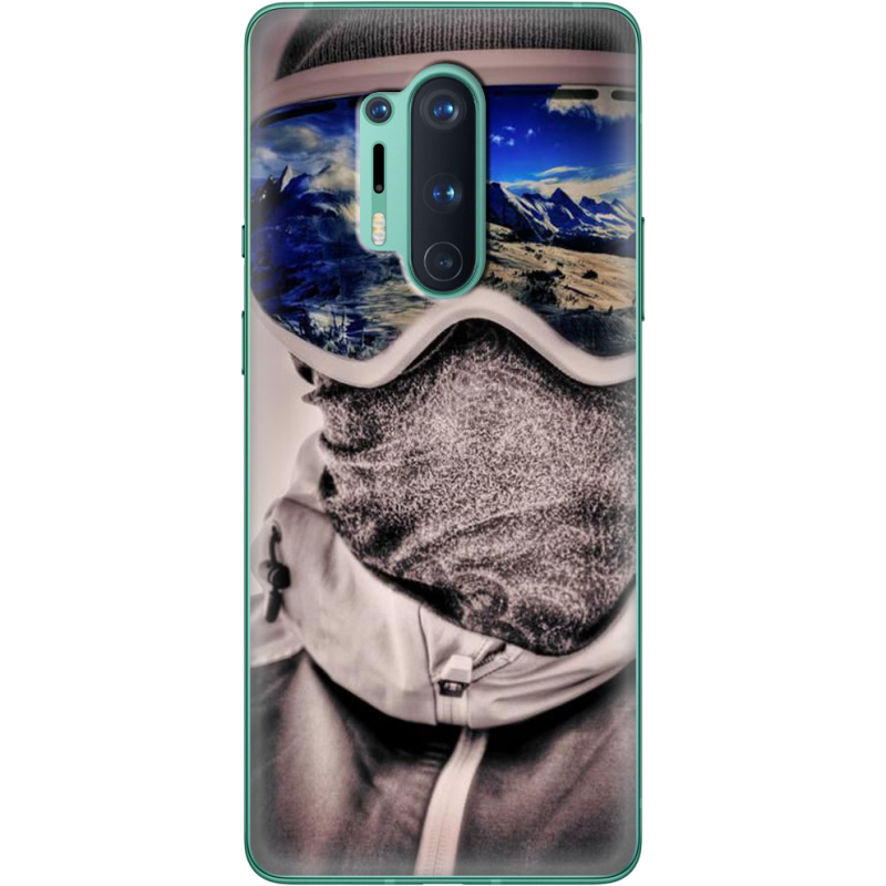 Чехол BoxFace OnePlus 8 Pro snowboarder