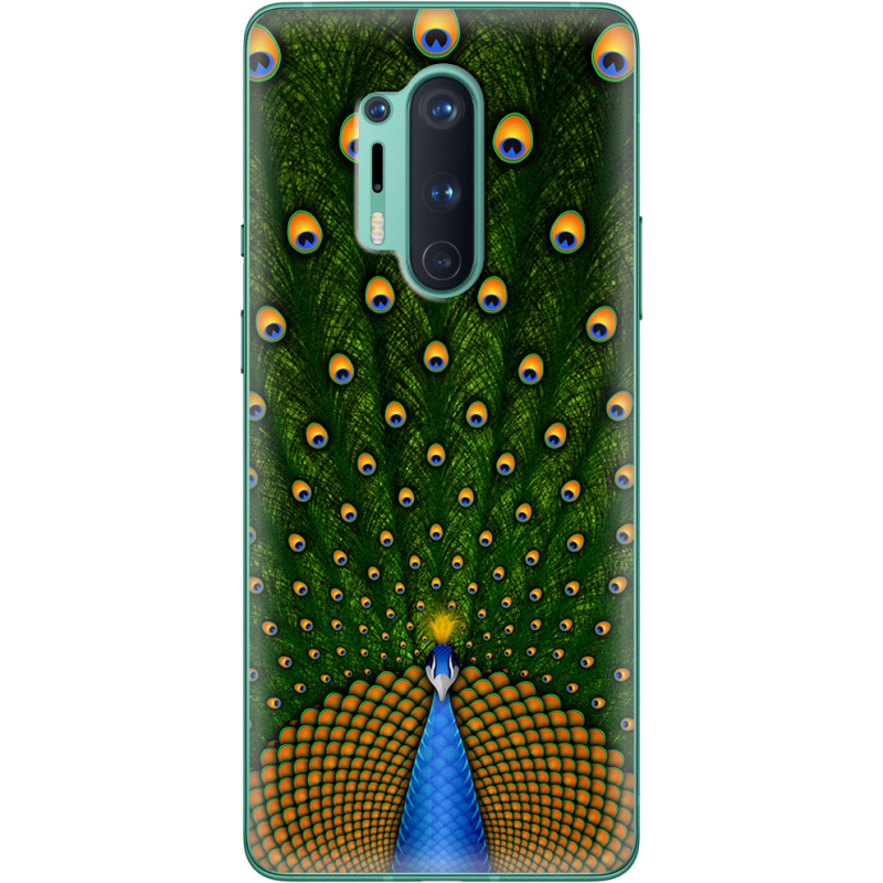 Чехол BoxFace OnePlus 8 Pro Peacocks Tail