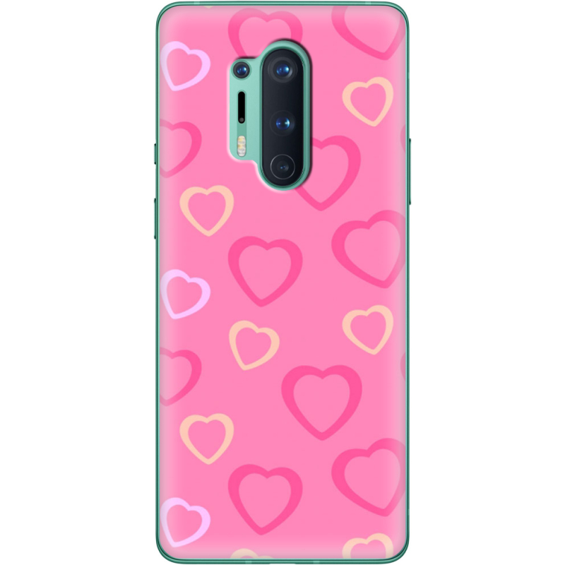 Чехол BoxFace OnePlus 8 Pro Sugar Hearts