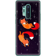 Чехол BoxFace OnePlus 8 Pro Fox-Astronauts