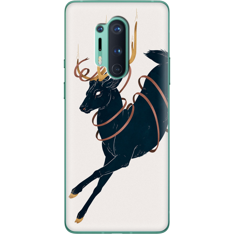 Чехол BoxFace OnePlus 8 Pro Black Deer