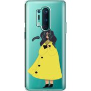 Прозрачный чехол BoxFace OnePlus 8 Pro Just a Girl