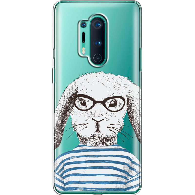 Прозрачный чехол BoxFace OnePlus 8 Pro MR. Rabbit