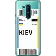 Прозрачный чехол BoxFace OnePlus 8 Pro Ticket Kiev