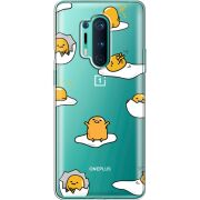 Прозрачный чехол BoxFace OnePlus 8 Pro Gudetama