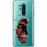 Прозрачный чехол BoxFace OnePlus 8 Pro Нападение Титана