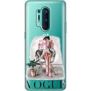 Прозрачный чехол BoxFace OnePlus 8 Pro VOGUE