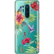 Прозрачный чехол BoxFace OnePlus 8 Pro Tropical