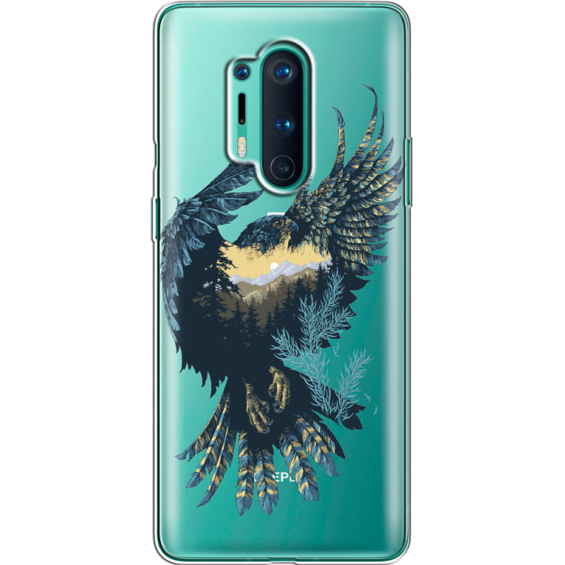 Прозрачный чехол BoxFace OnePlus 8 Pro Eagle