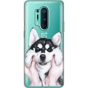 Прозрачный чехол BoxFace OnePlus 8 Pro Husky