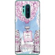 Чехол со стразами OnePlus 8 Pro Perfume bottle