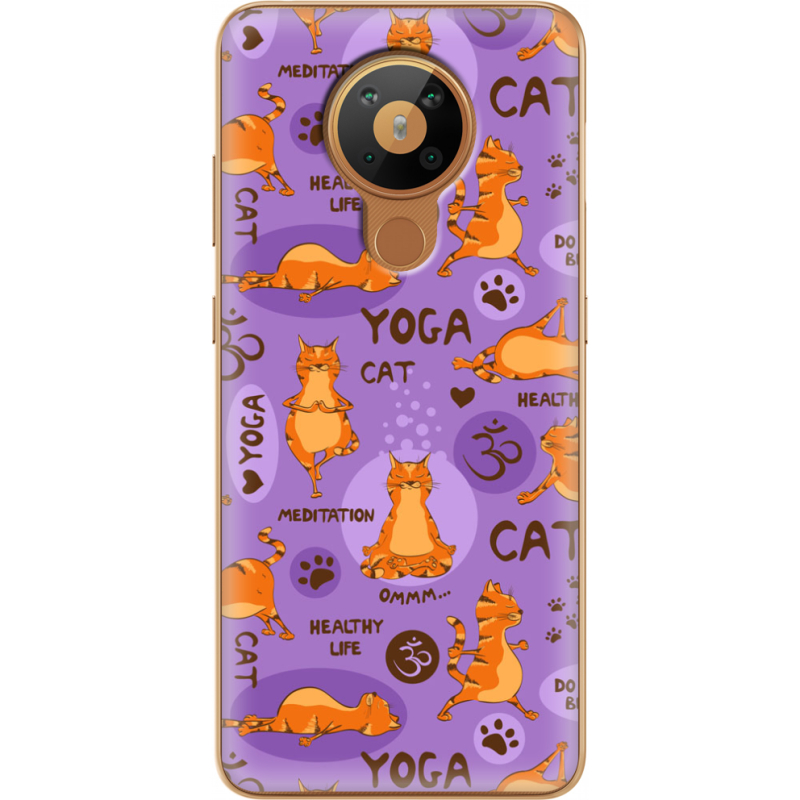 Чехол BoxFace Nokia 5.3 Yoga Cat