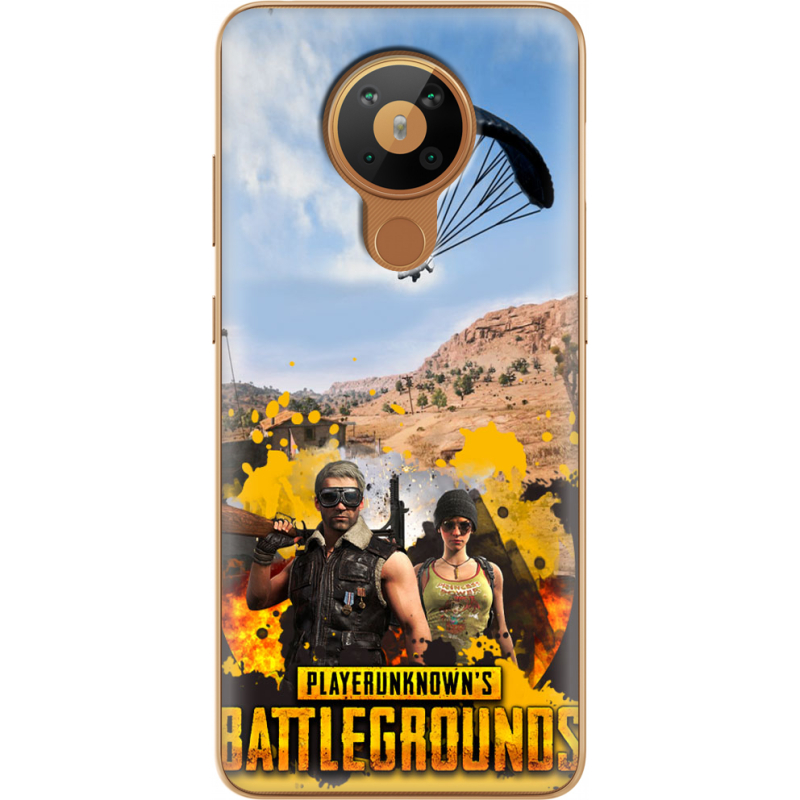 Чехол BoxFace Nokia 5.3 Pubg parachute