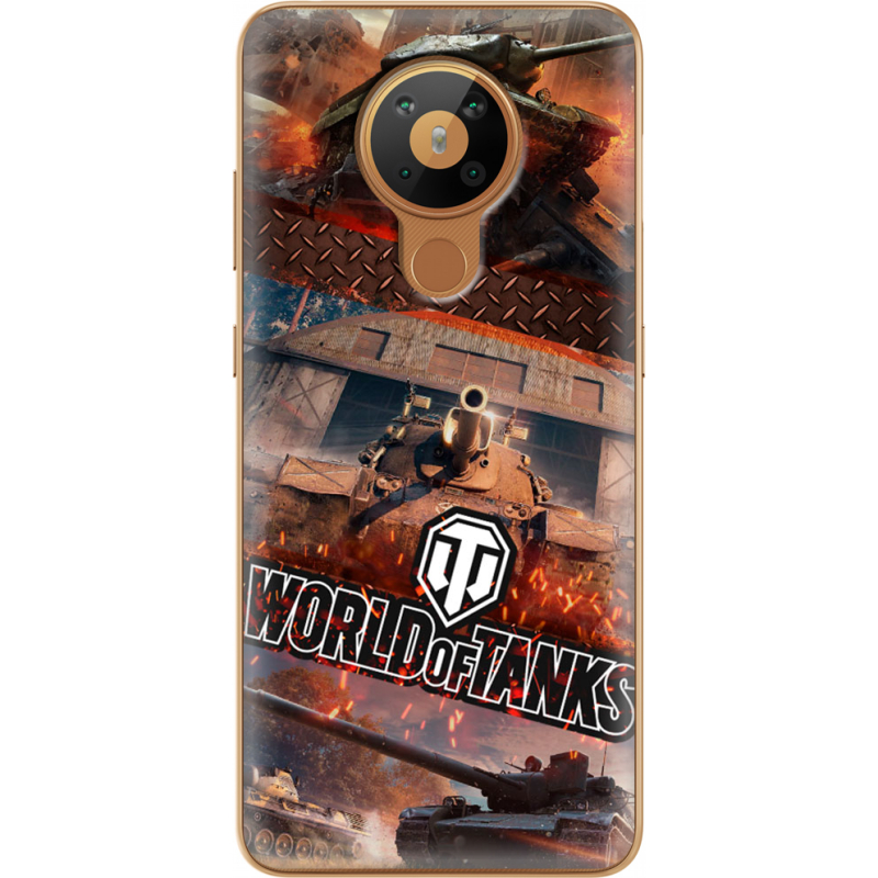 Чехол BoxFace Nokia 5.3 World Of Tanks