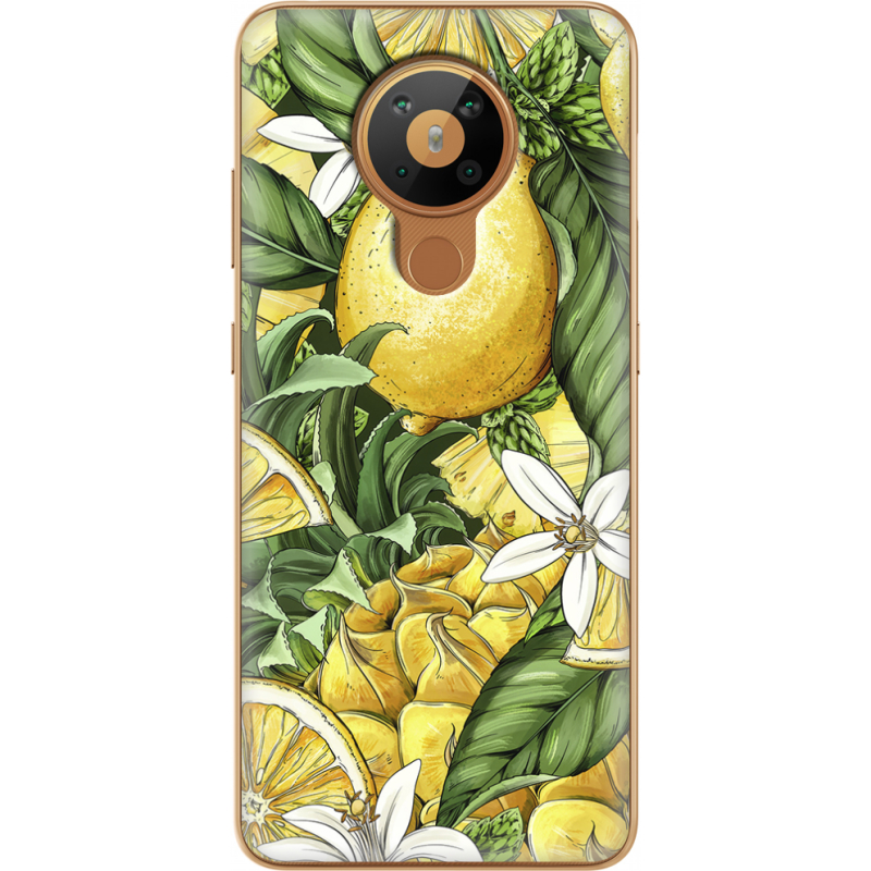 Чехол BoxFace Nokia 5.3 Lemon Pattern