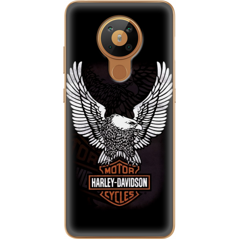 Чехол BoxFace Nokia 5.3 Harley Davidson and eagle