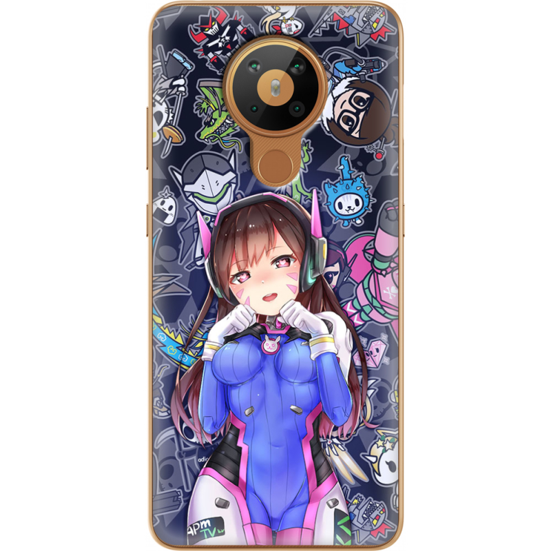 Чехол BoxFace Nokia 5.3 Overwatch D.VA