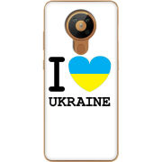 Чехол BoxFace Nokia 5.3 I love Ukraine