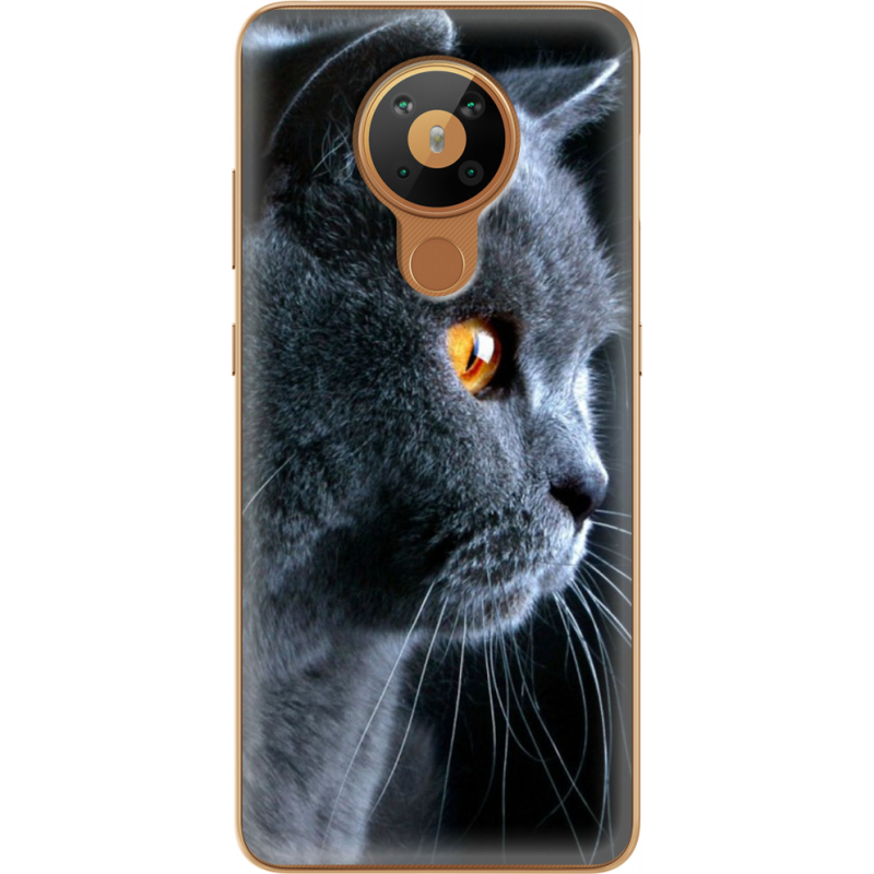 Чехол BoxFace Nokia 5.3 English cat