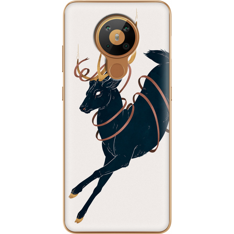 Чехол BoxFace Nokia 5.3 Black Deer