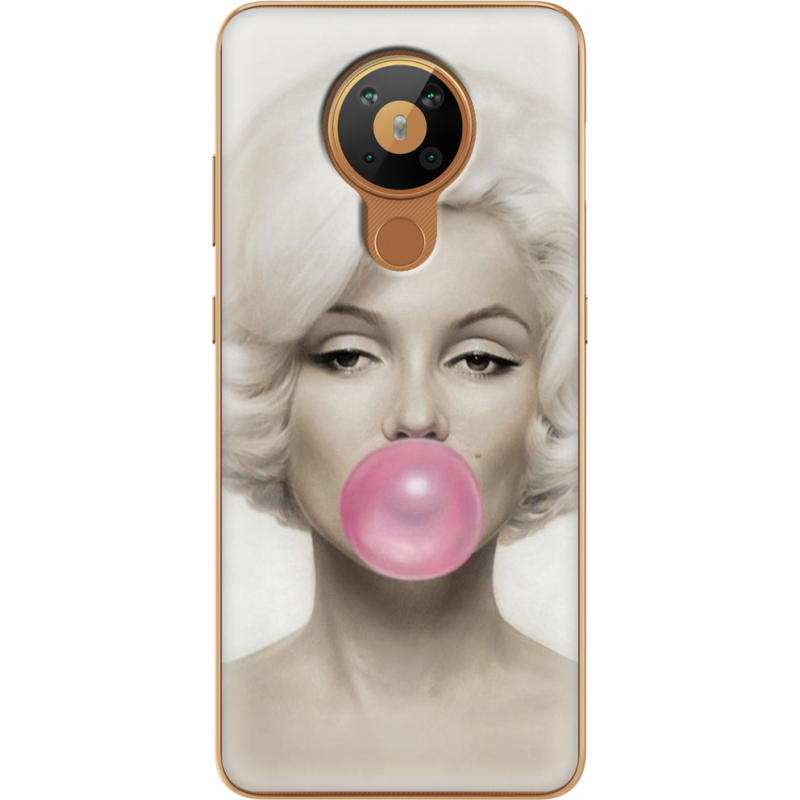 Чехол BoxFace Nokia 5.3 Marilyn Monroe Bubble Gum