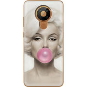 Чехол BoxFace Nokia 5.3 Marilyn Monroe Bubble Gum