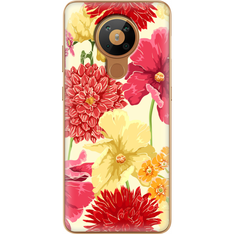 Чехол BoxFace Nokia 5.3 Flower Bed