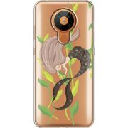 Прозрачный чехол BoxFace Nokia 5.3 Cute Mermaid