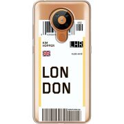 Прозрачный чехол BoxFace Nokia 5.3 Ticket London