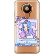 Прозрачный чехол BoxFace Nokia 5.3 The Sakuras Will Cry For You