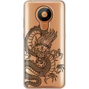 Прозрачный чехол BoxFace Nokia 5.3 Chinese Dragon