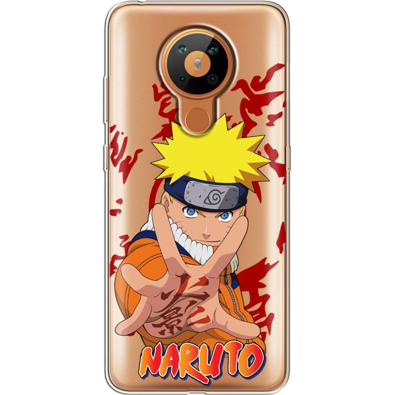 Прозрачный чехол BoxFace Nokia 5.3 Naruto