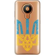 Прозрачный чехол BoxFace Nokia 5.3 Gold Trident