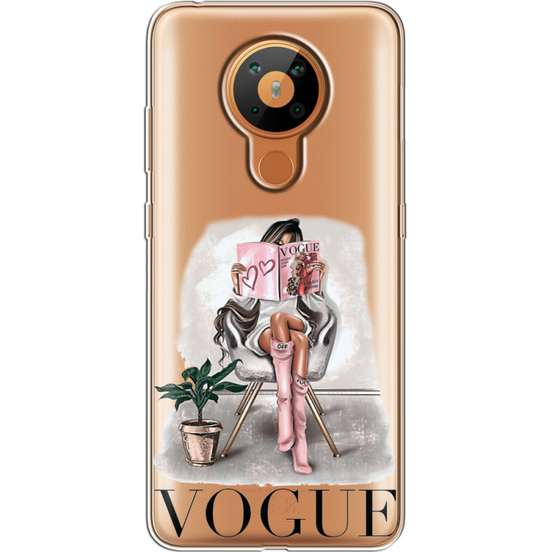 Прозрачный чехол BoxFace Nokia 5.3 VOGUE