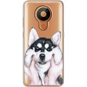 Прозрачный чехол BoxFace Nokia 5.3 Husky