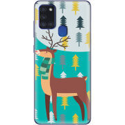 Чехол BoxFace Samsung Galaxy A21s (A217) Foresty Deer