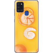 Чехол BoxFace Samsung Galaxy A21s (A217) Yellow Mandarins