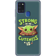 Чехол BoxFace Samsung Galaxy A21s (A217) Strong in me Cuteness is
