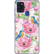 Чехол BoxFace Samsung Galaxy A21s (A217) Birds and Flowers