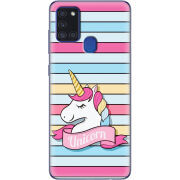 Чехол BoxFace Samsung Galaxy A21s (A217) Unicorn