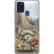 Чехол BoxFace Samsung Galaxy A21s (A217) Удачная рыбалка