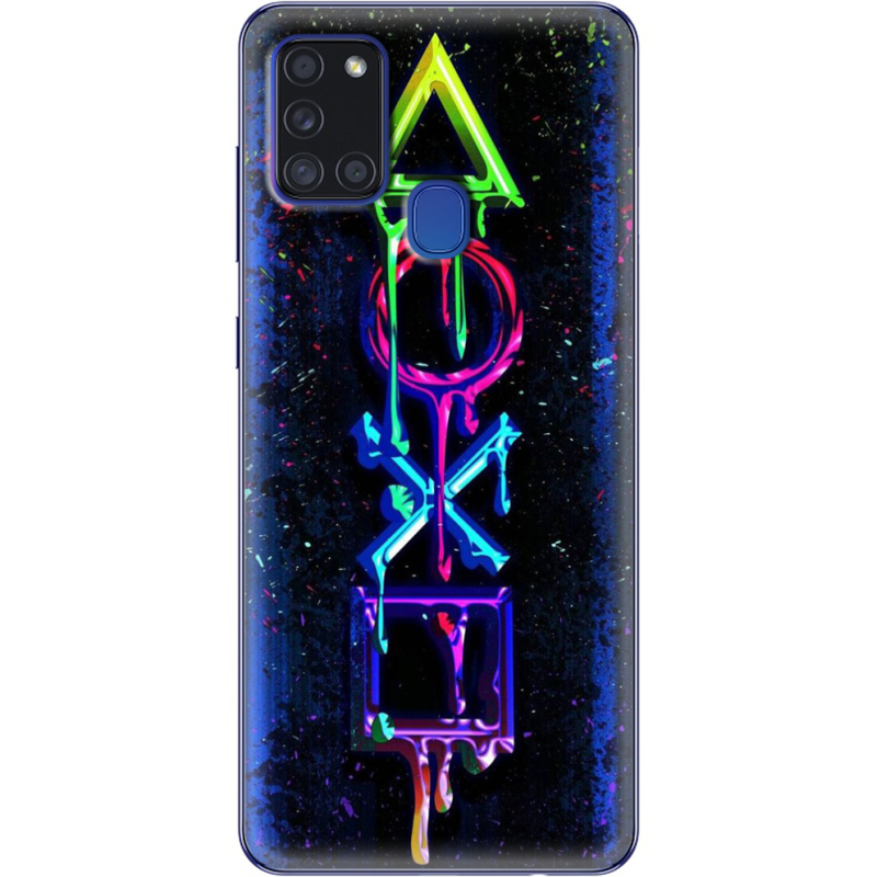 Чехол BoxFace Samsung Galaxy A21s (A217) Graffiti symbols