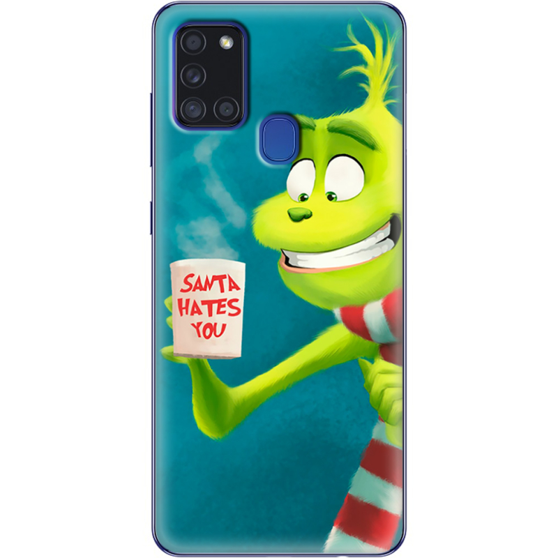 Чехол BoxFace Samsung Galaxy A21s (A217) Santa Hates You