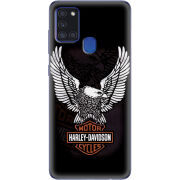 Чехол BoxFace Samsung Galaxy A21s (A217) Harley Davidson and eagle
