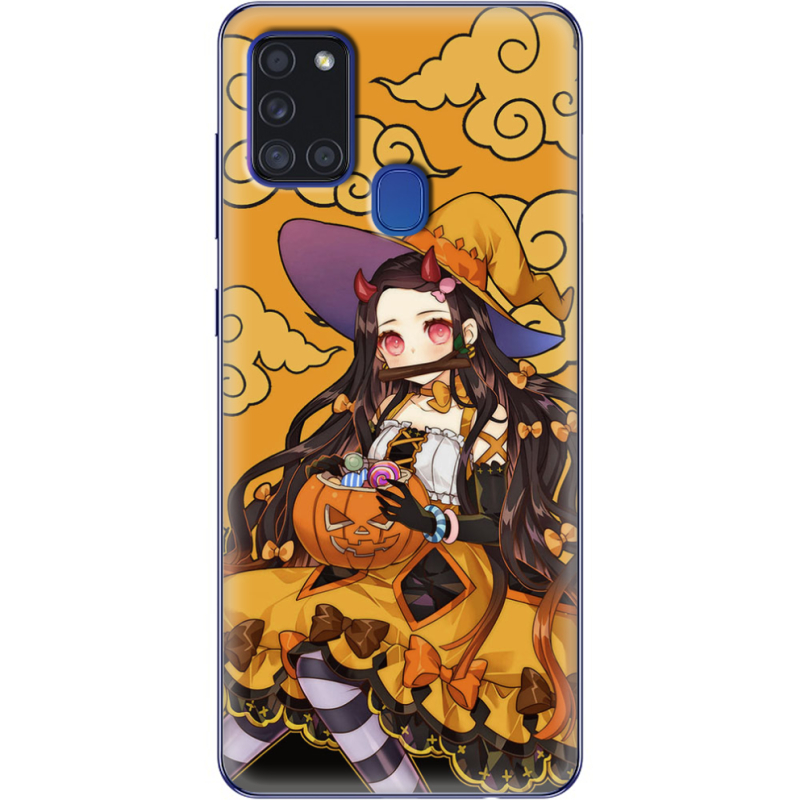 Чехол BoxFace Samsung Galaxy A21s (A217) Kamado Nezuko Halloween